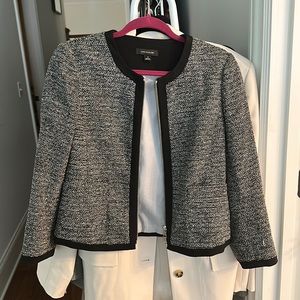 Classy Ann Taylor Tweed Jacket Work | Size S | Sophia Richie Style